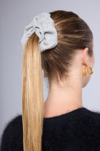 Alexia Hair Scrunchie - Light Grey - Women