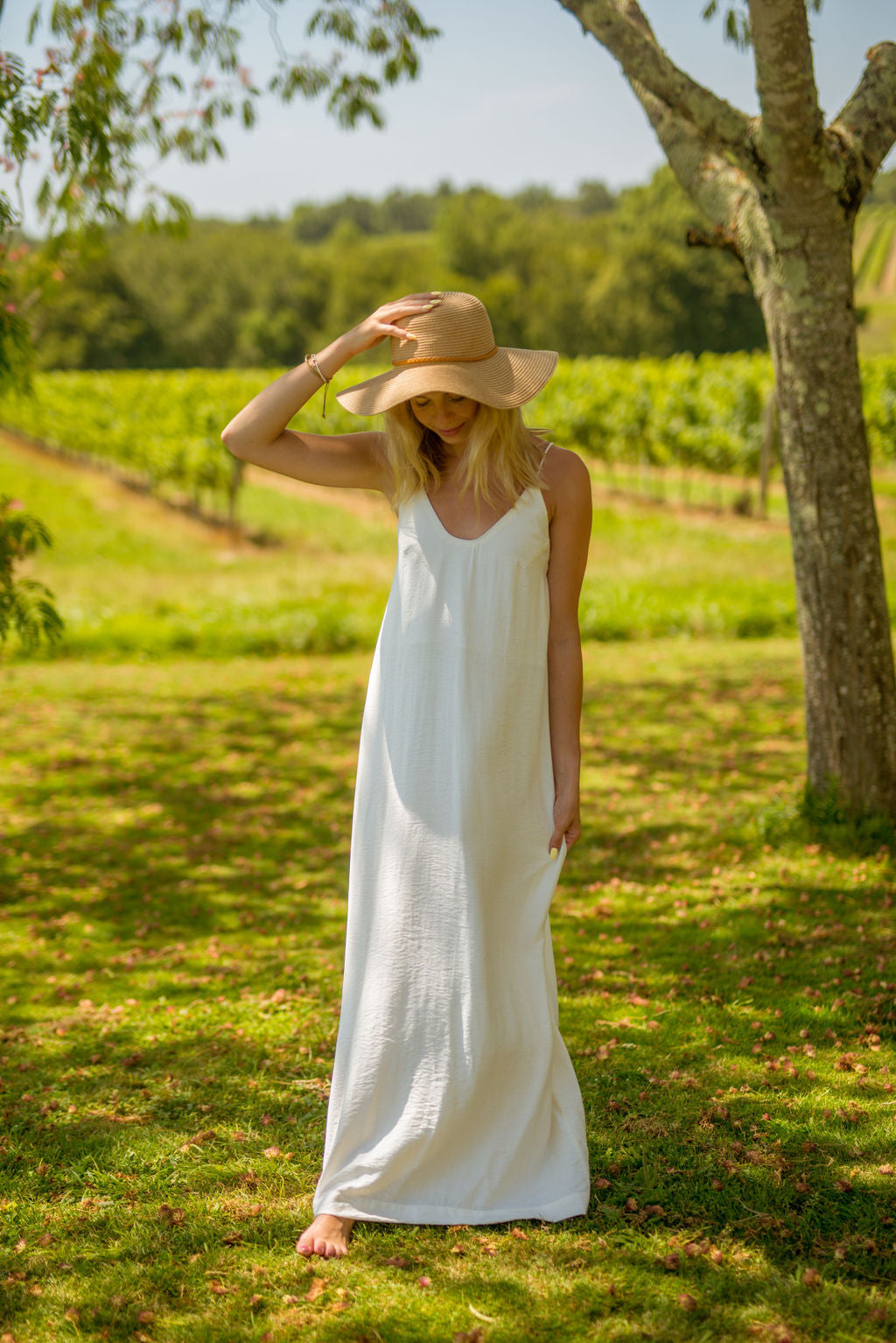 Vestido Natalia Crudo