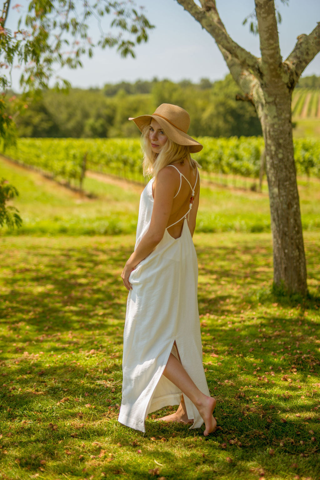 Vestido Natalia Crudo