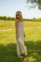 Isabella Dress Beige