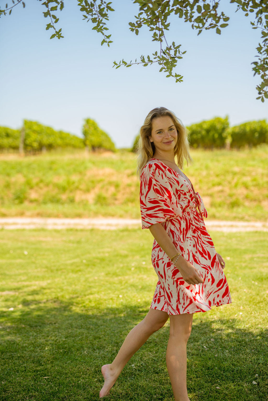 Vestido Amaya Rojo