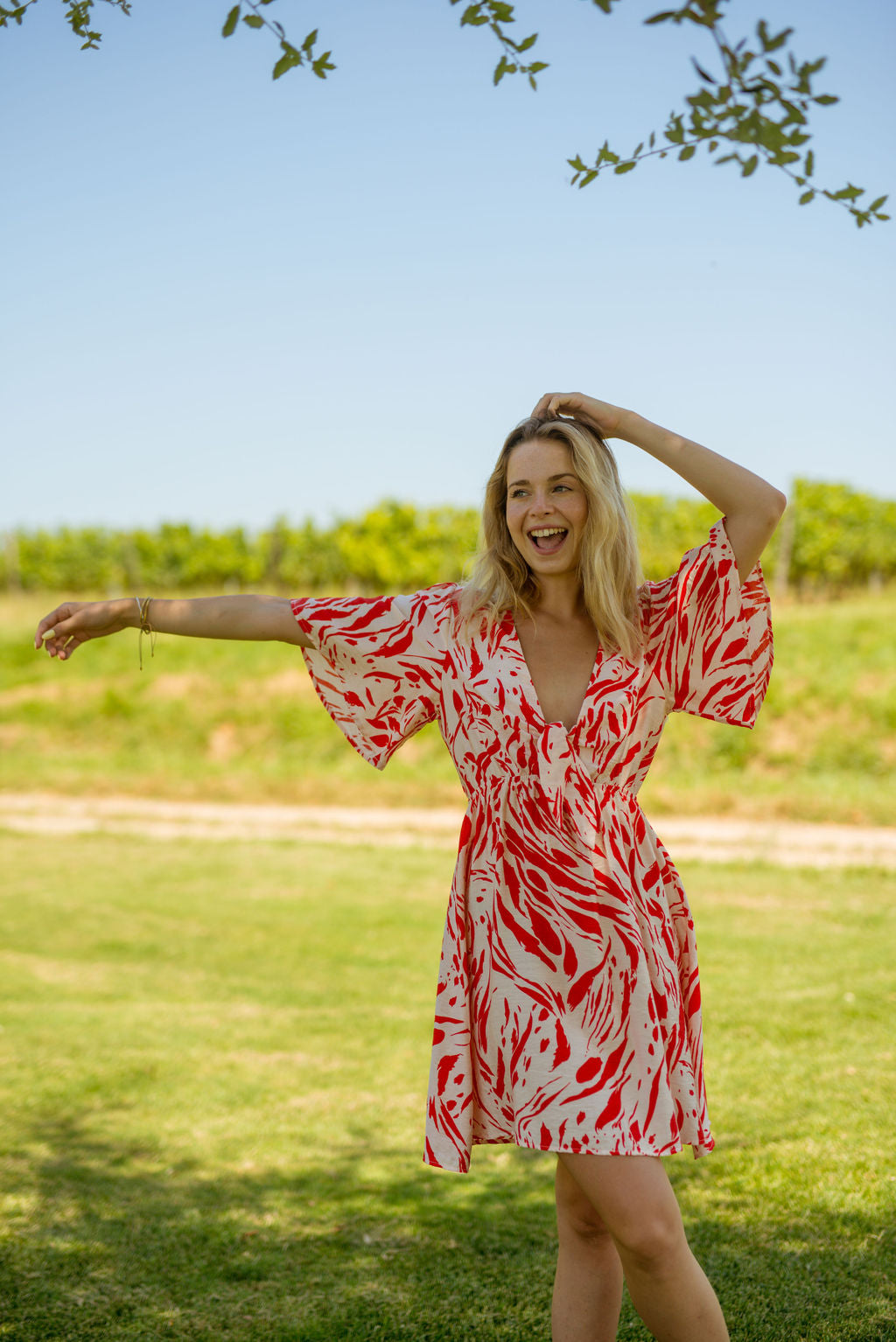 Vestido Amaya Rojo