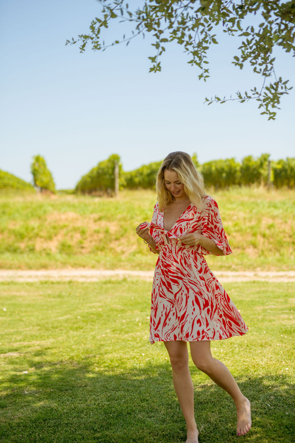 Vestido Amaya Rojo