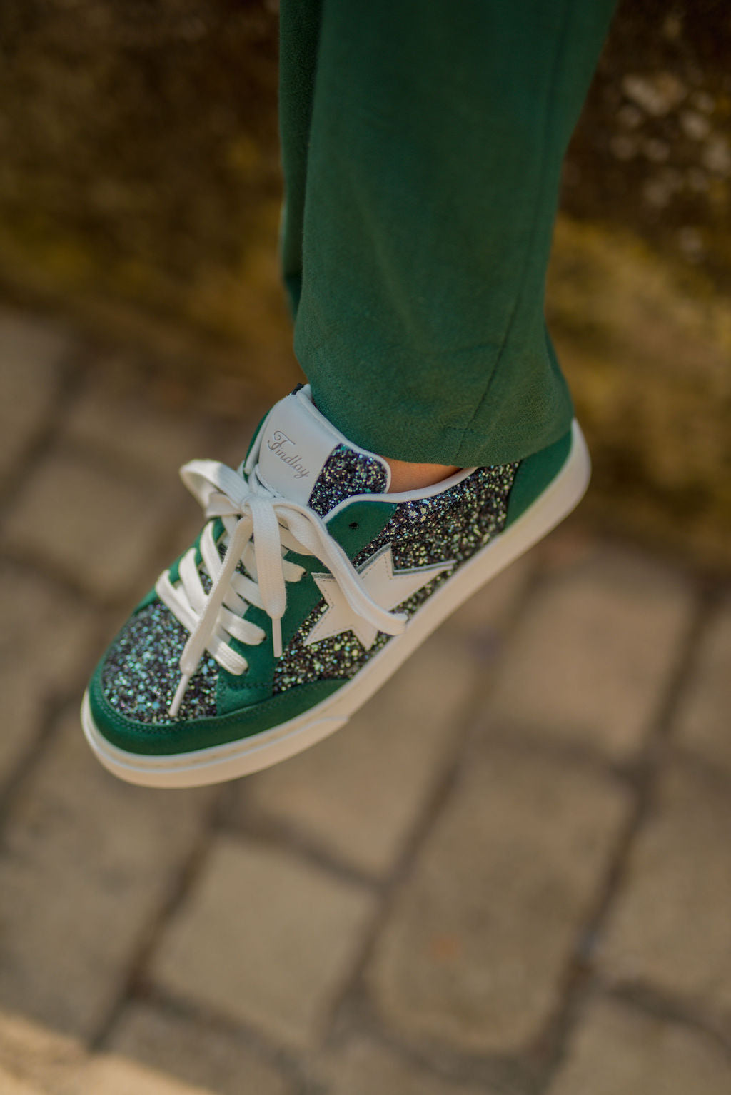 Green Janna Sneakers