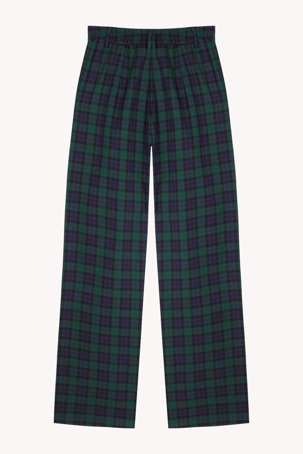 Pantalón Alia verde y azul marino