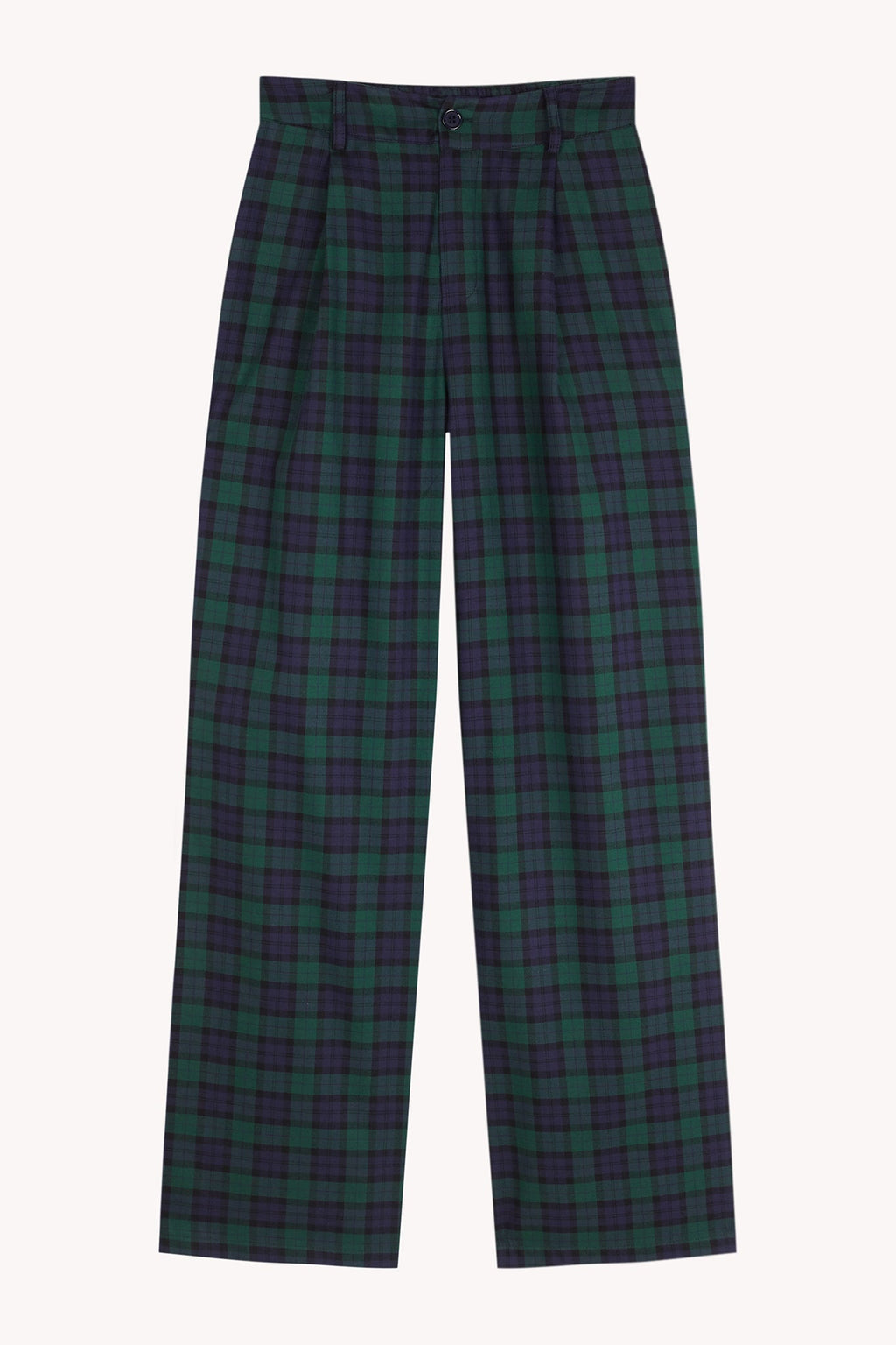 Pantalón Alia verde y azul marino