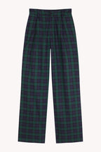 Pantalón Alia verde y azul marino