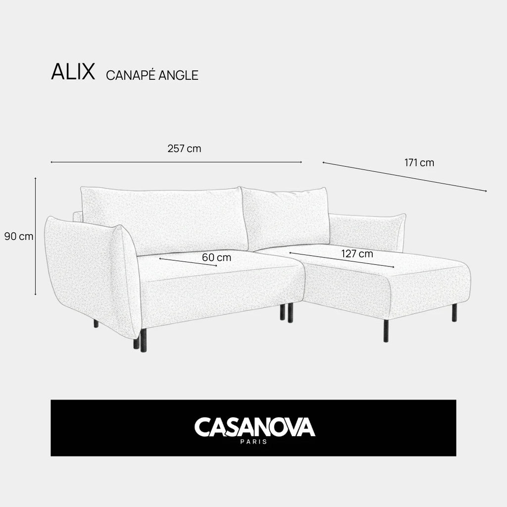 Alix - Hörnsoffa