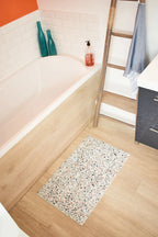 Almafie - Tapis De Salle De Bain - Polyester Imprimé - Multicolore
