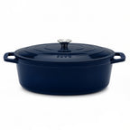 Oval Casserole Dish - Blue