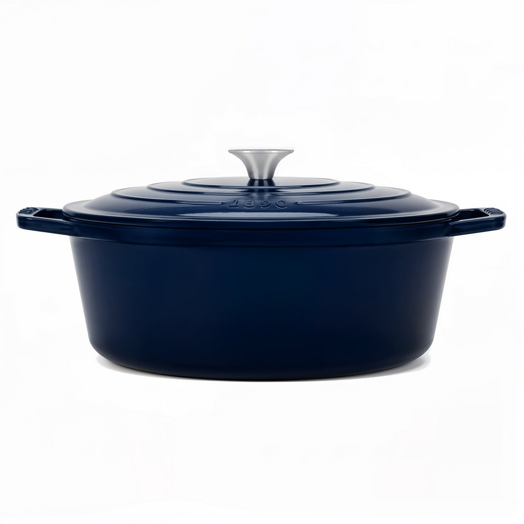 Oval Casserole Dish - Blue