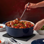 Oval Casserole Dish - Blue