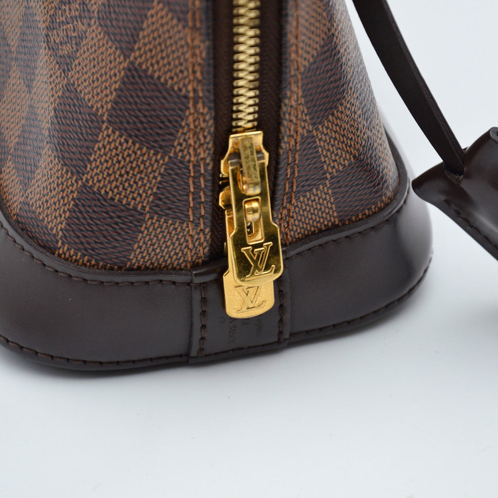 Louis Vuitton Alma Bb Damier Ébène