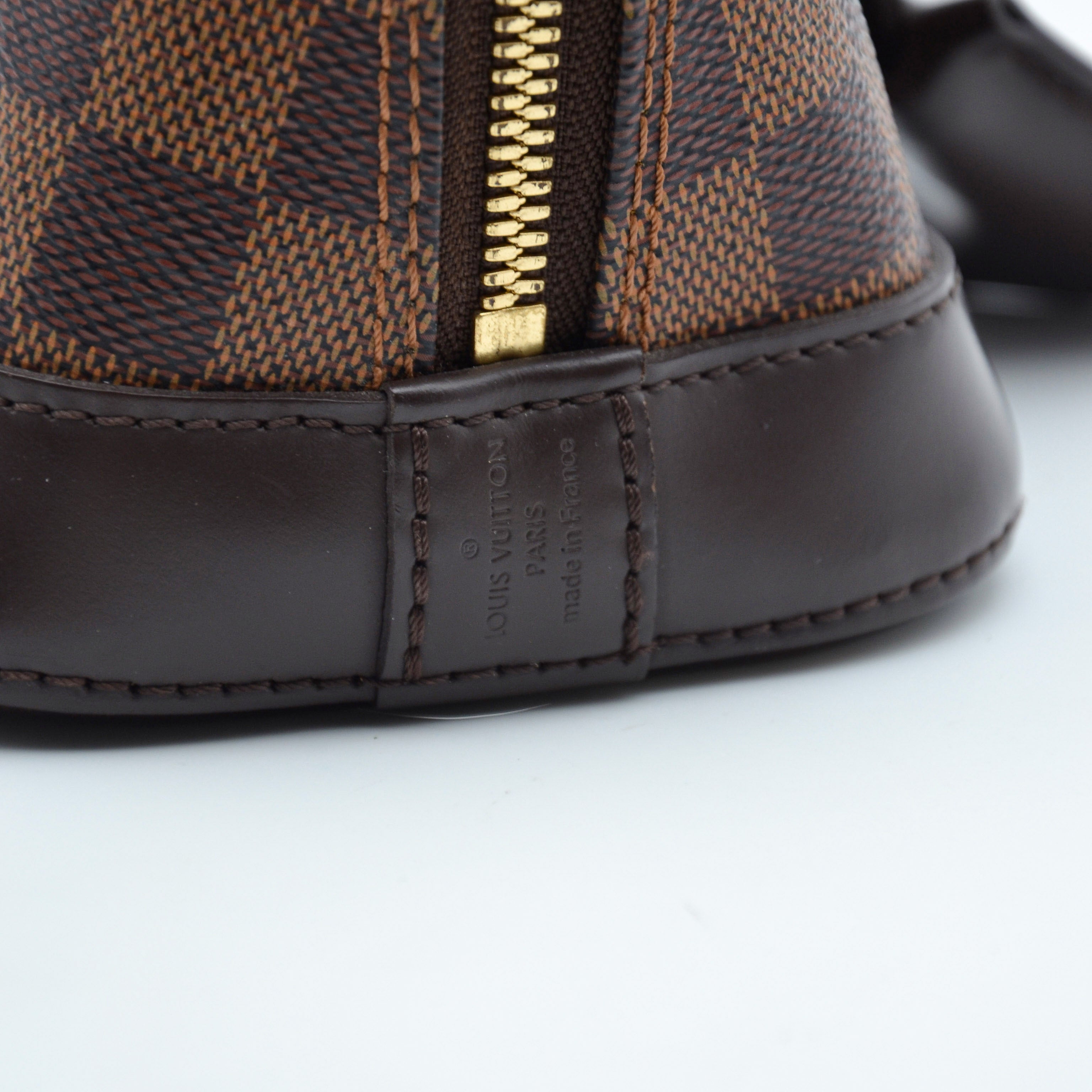 Louis Vuitton Alma Bb Damier Ébène