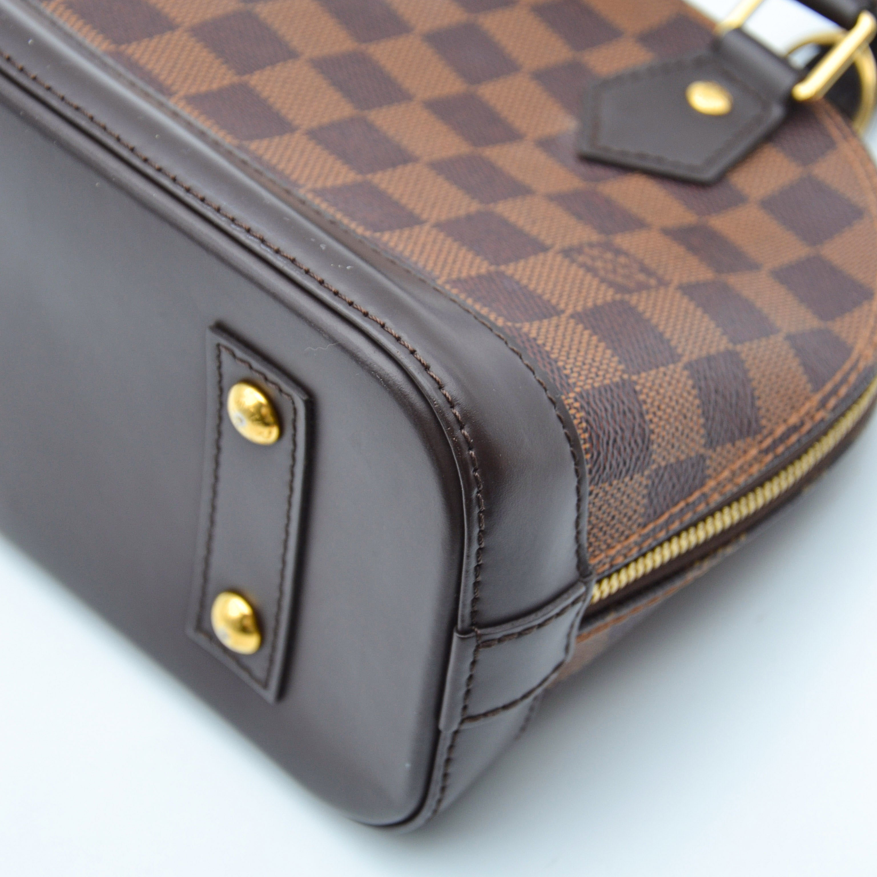 Louis Vuitton Alma Bb Damier Ébène