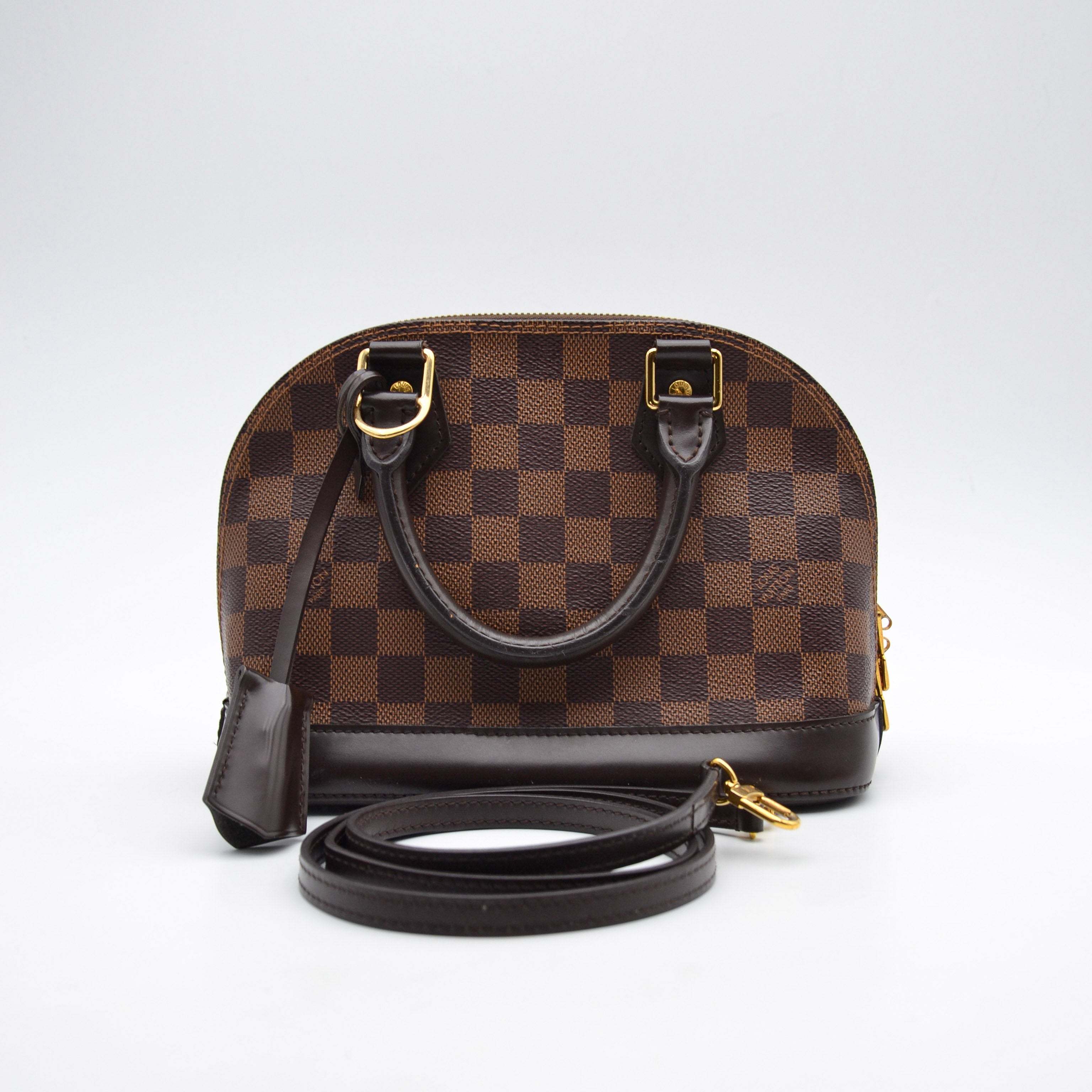 Louis Vuitton Alma Bb Damier Ébène