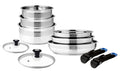 Batterie 10 Pièces - Acier Inoxydable 18/10 - Inox
