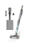 Aspirateur Balai Sans Fil - 2000W - Double Cyclone - Filtre HEPA - Gris