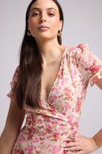 Robe Courte - Amandine - Rose