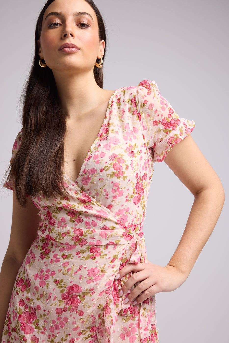 Robe Courte - Amandine - Rose