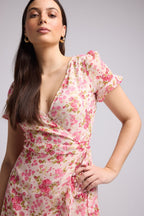 Robe Courte - Amandine - Rose
