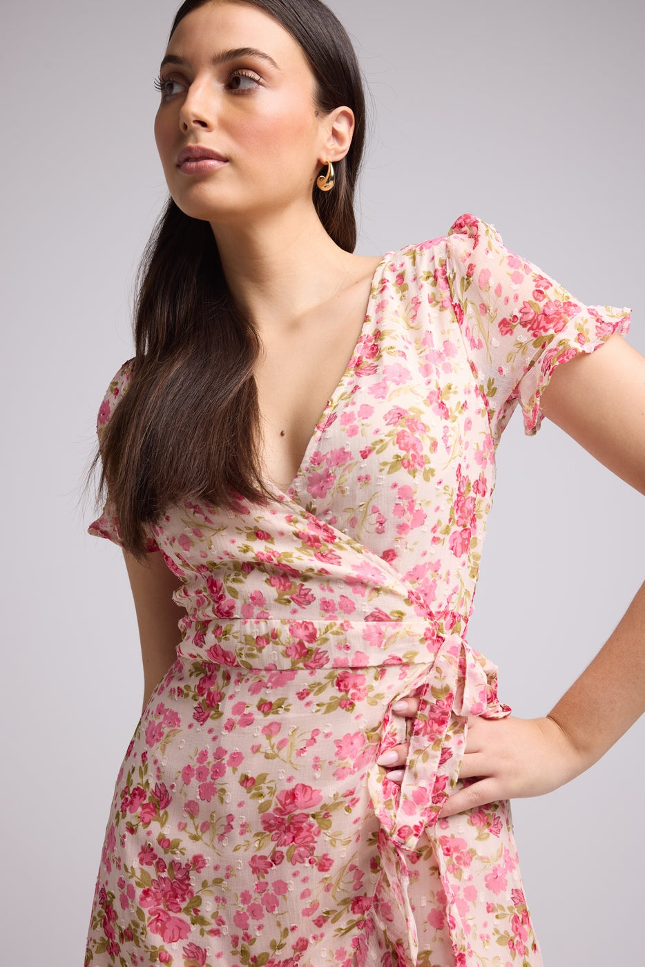Robe Courte - Amandine - Rose