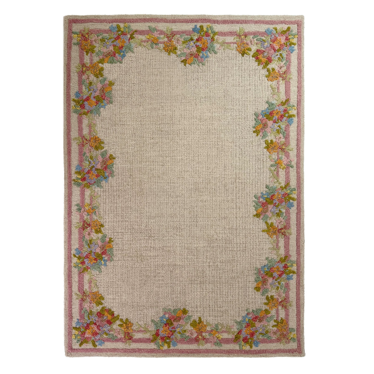 Elise - Floral Wool Rug