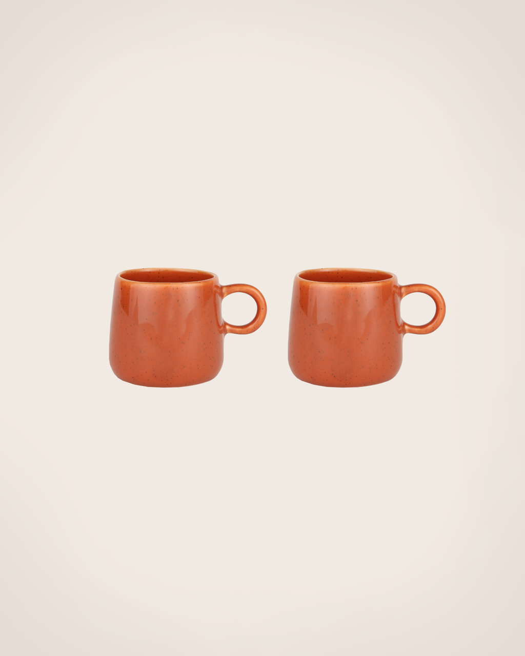 Amarelo - Lot De 2 Tasses - Terre Cuite