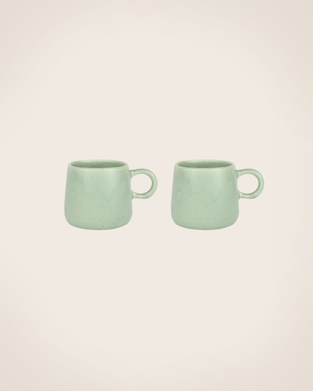 Amarelo - Lot De 2 Tasses - Terre Cuite