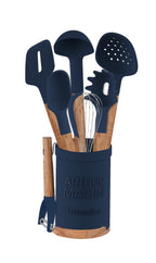 Juego de utensilios de cocina de 9 piezas - Azul
