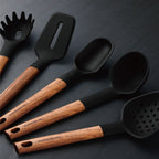 Set Ustensiles De Cuisine 9 Pièces - Noir