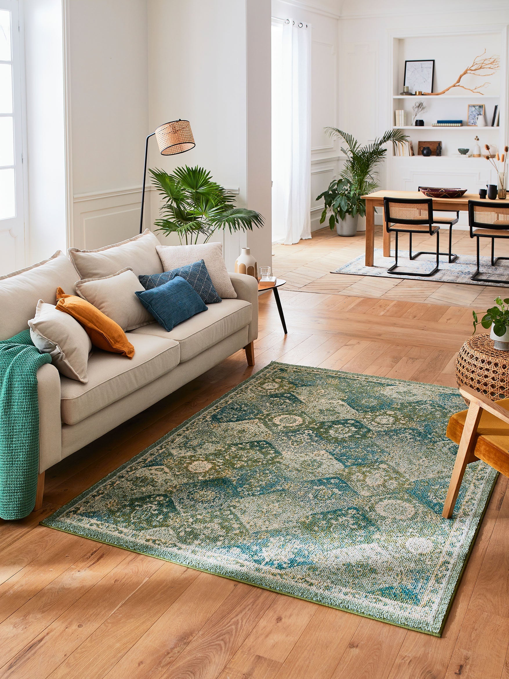 Anatolia - Tapis D'Intérieur - Polypropylène - Vert