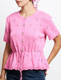 Nika Pink Cardigan