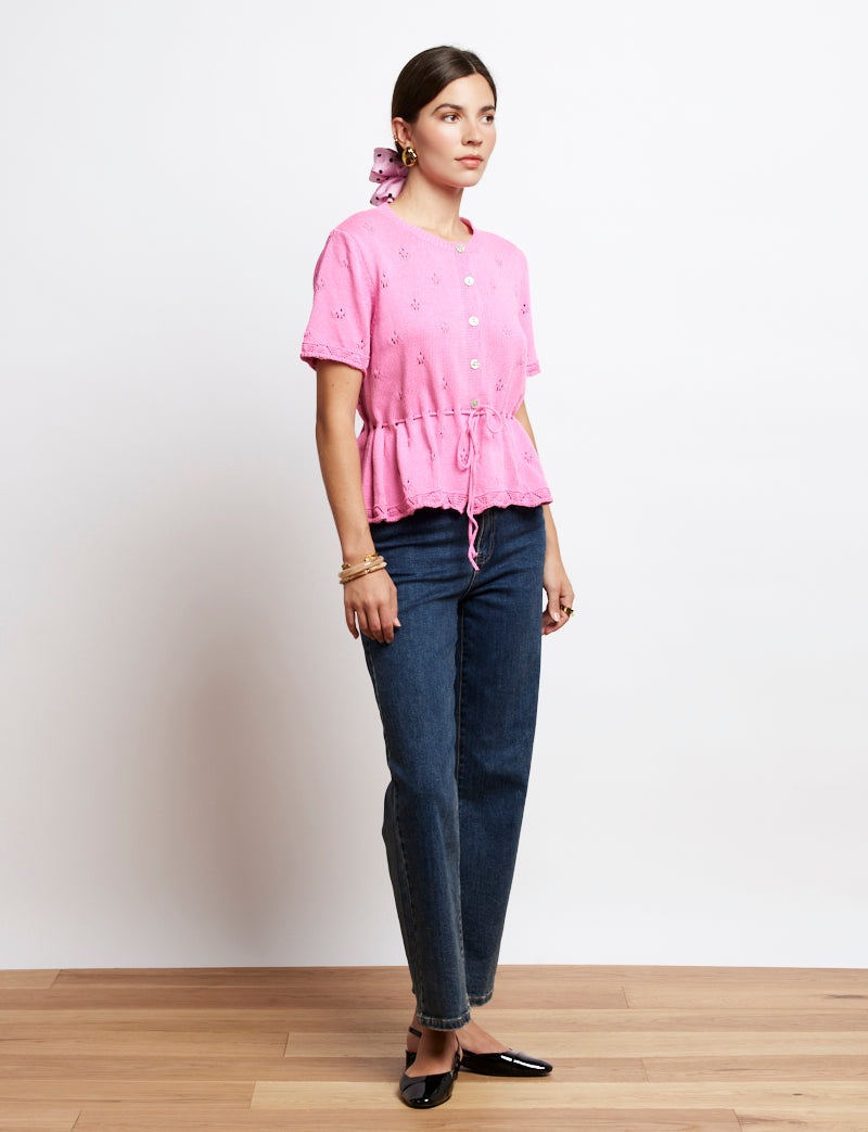 Nika Pink Cardigan