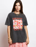 Graues T-Shirt Pomodoro