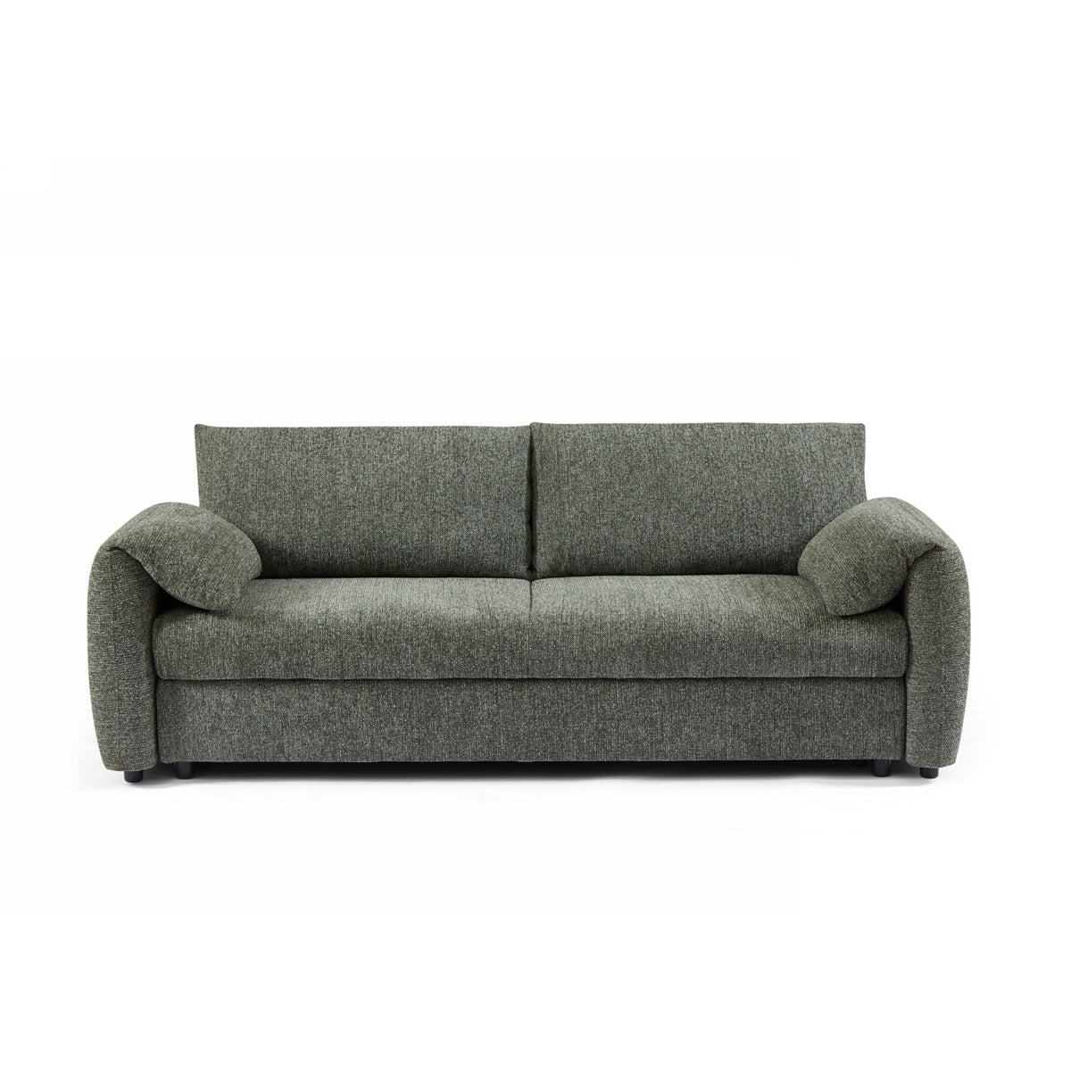 Angea - Lige Sovesofa 3 Personer - Grøn