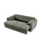 Angea - Lige Sovesofa 3 Personer - Grøn