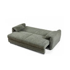 Angea - Lige Sovesofa 3 Personer - Grøn