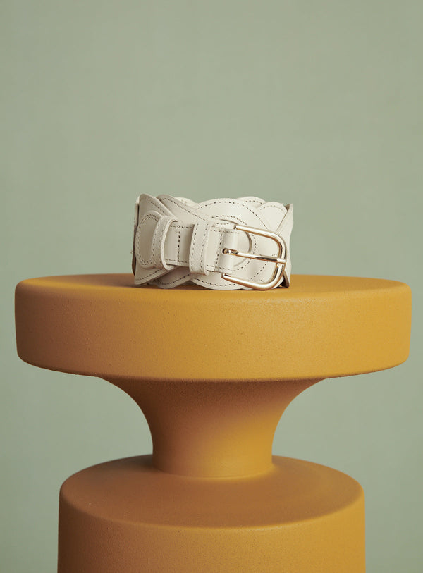 CEINTURE LARGE BLANCHE ANGEL PETITE MENDIGOTE