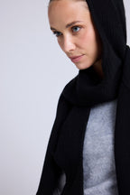 Cappuccio-sciarpa unisex Angel - Nero - Unisex