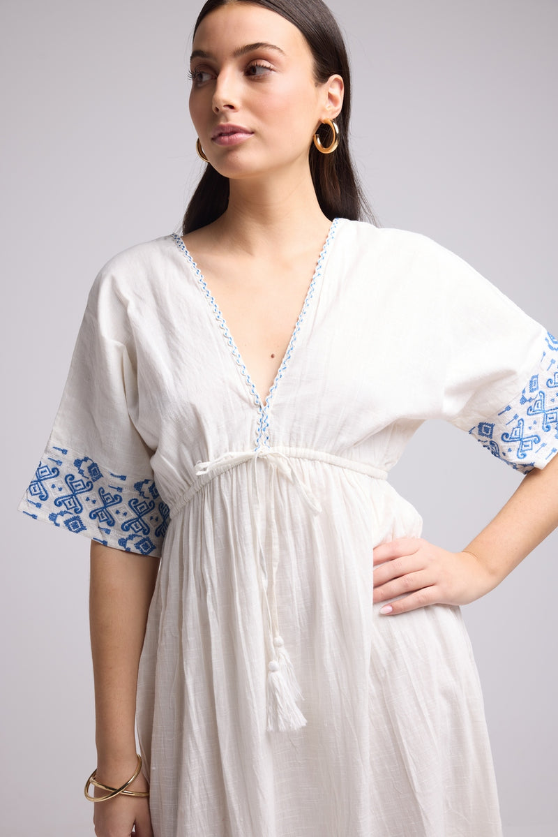 Robe Longue - Angy - Blanc