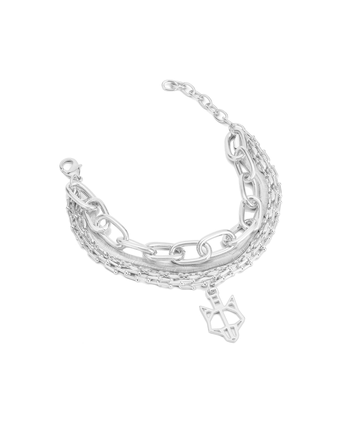 Tobillera Naked Wolfe - Plateada - Mujer