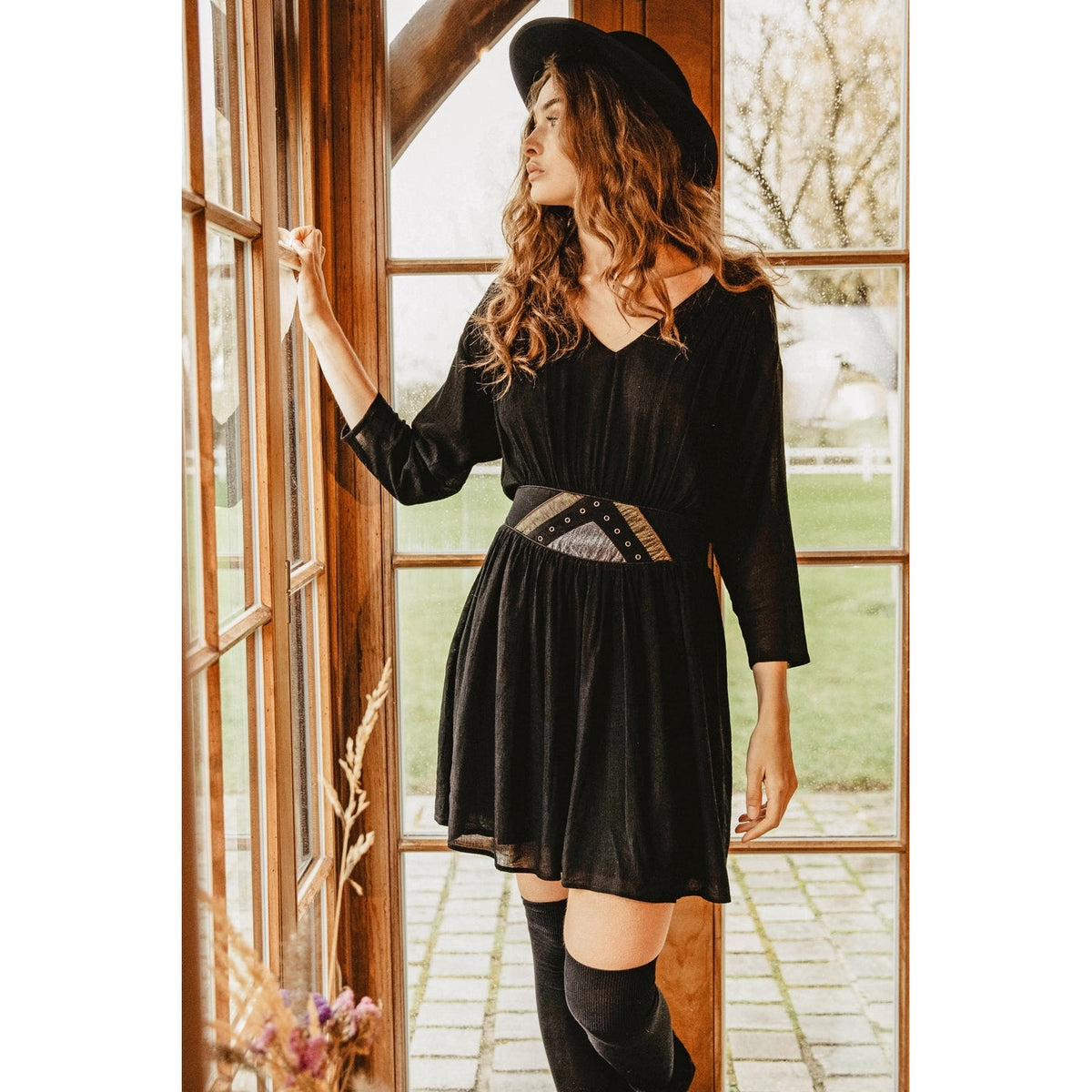 Kleid Anvil – Schwarz