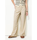 Pantalón ancho de mujer Billy - Natural Uni Light