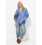 Women's 7/8 Straight Jeans - Plain Dark Jeans