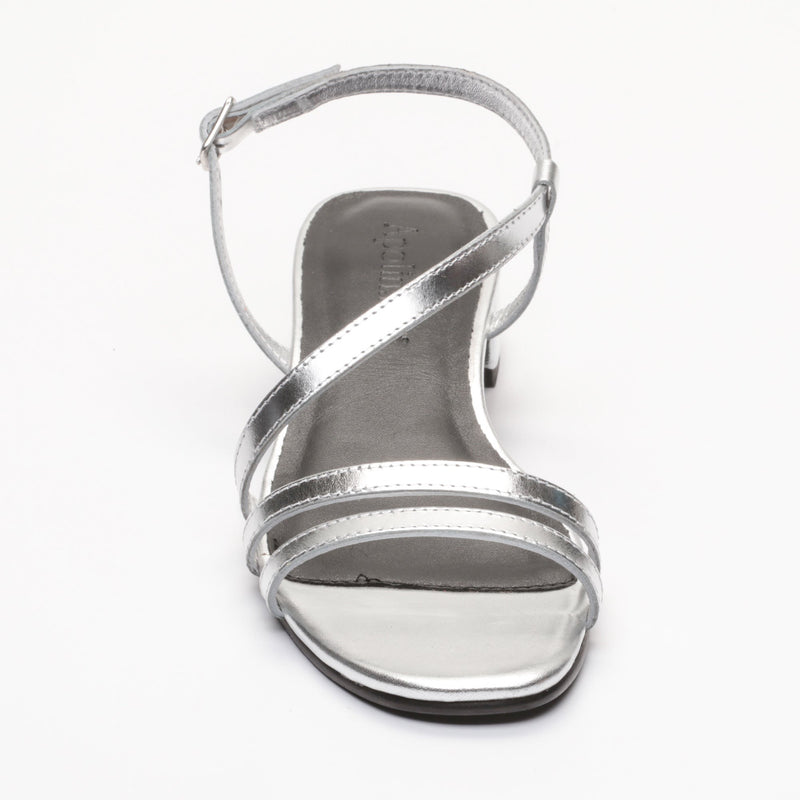 Apolina - Sandales A Talon Mirabel - Argent