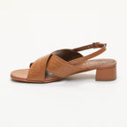 Apolina - Sandales A Talon Lorel - Marron