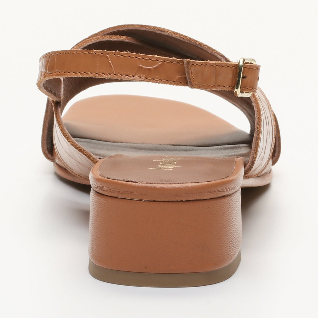 Apolina - Sandales A Talon Lorel - Marron