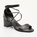 Apolina - Sandales A Talon Poppa - Noir