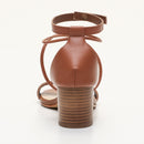 Apolina - Sandales A Talon Poppa - Marron